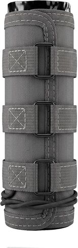 6 Inch Suppressor Cover (5/6/7 inch),1800°F Heat Resistant & Flame-Retardant Suppressor Wrap for Silencer Protection,Burn Proof Sleeve & Upgraded Thicker Fireproof Cotton,Mirage Mitigation in Kuwait