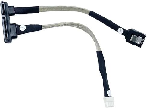 4pin and 7pin Sata to 90 Degree Elbow 22P 7+15 SATA Hard Disk Drive Power Cable for All-in-one PC 24-F037WCN in Kuwait