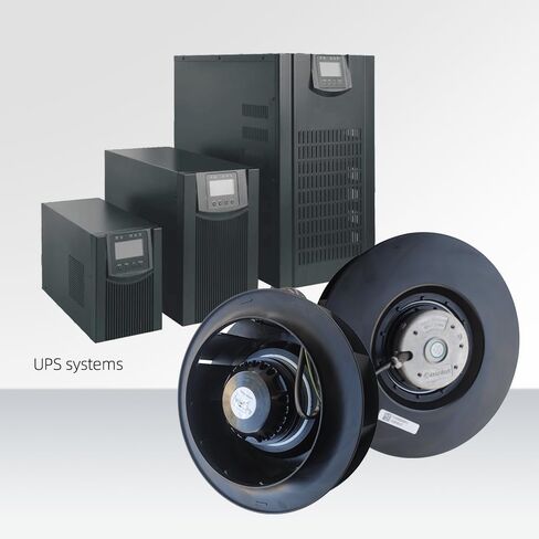Fanstech FH220Y0000 Centrifugal Fan - FH220Y0000 Fanstech Fan 230V AC 0.39/0.53A 90/120W 2460/2650RPM 220mm Cooling Fan for 5G Communication in Kuwait