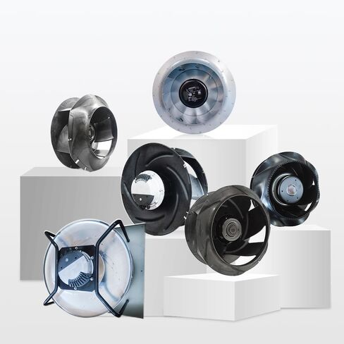 Fanstech FH220Y0000 Centrifugal Fan - FH220Y0000 Fanstech Fan 230V AC 0.39/0.53A 90/120W 2460/2650RPM 220mm Cooling Fan for 5G Communication in Kuwait