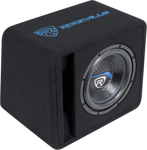 Rockville VS12K52 12" K5 Car Subwoofer in Vented Enclosure Box, 2 Ohm in Kuwait