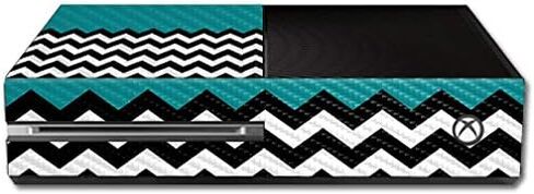 MIGHTY SKINS MightySkins Carbon Fiber Skin for Microsoft Xbox One - Rainbow | Protective, Durable Textured Carbon Fiber Finish | Easy to Apply, Remove, and Change Styles | Made in The USA in Kuwait