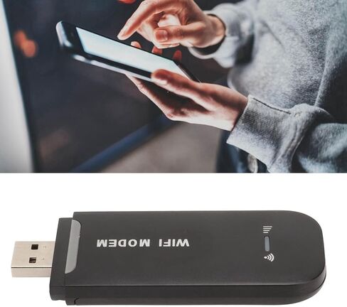 Chrees 4G LTE Router Stable WiFi Hotspot for 10 Users, Micro SIM Card Plug and Play, USB Powered with WPA WPA2 Security for Phone PC Tablet in Kuwait