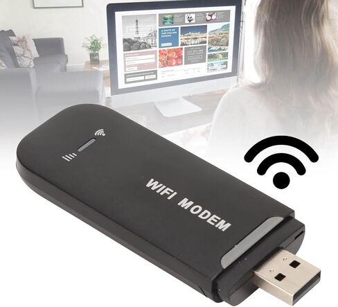 Chrees 4G LTE Router Stable WiFi Hotspot for 10 Users, Micro SIM Card Plug and Play, USB Powered with WPA WPA2 Security for Phone PC Tablet in Kuwait