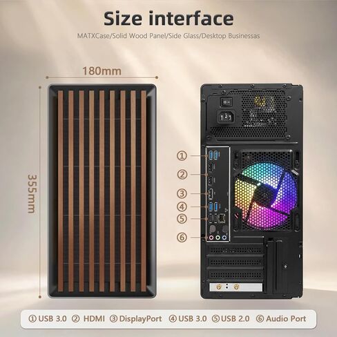Gaming PC Desktop Computer, Core I5 up to 3.6GHz, Radeon R7 350 4G in Kuwait