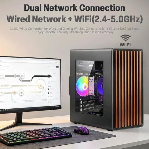 Gaming PC Desktop Computer, Core I5 up to 3.6GHz, Radeon R7 350 4G in Kuwait