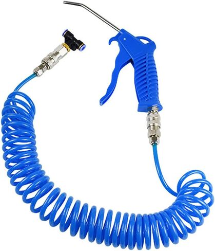 Dust Blows Hose Tool 5M Recoil Hose Air Duster Multi Truck Dust Blower Gun Set Clean 5.5mm Steel Nozzle Blower Spray Tool Kit in Kuwait