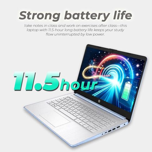 HP 14" Everyday Slim Laptop • 2026 Edition • Intel N150 CPU • 128GB SSD • Microsoft 365 Included • Windows 11 • Thin & Portable in Kuwait