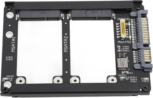 Keenso Dual MSATA SSD to 2.5 Inch Adapter 6Gbps in Kuwait