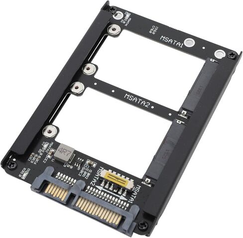 Keenso Dual MSATA SSD to 2.5 Inch Adapter 6Gbps in Kuwait
