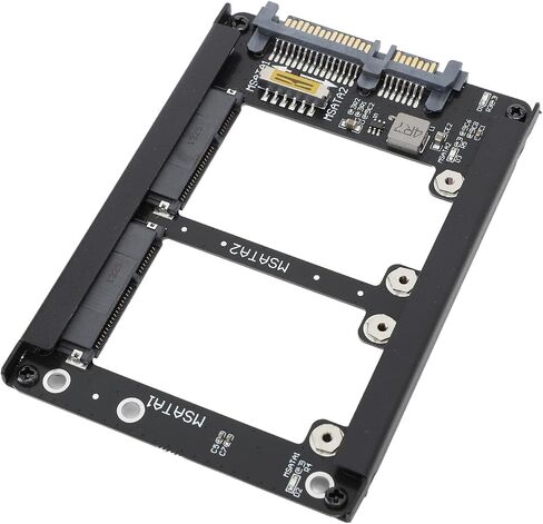 Keenso Dual MSATA SSD to 2.5 Inch Adapter 6Gbps in Kuwait