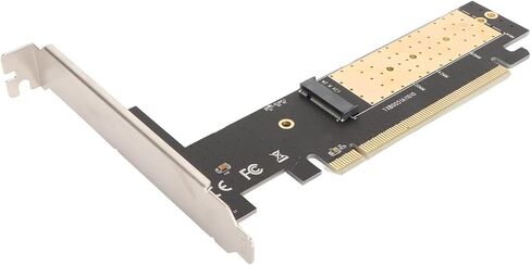 M.2 NVMe to PCIe 3.0 X16 Adapter, 32Gbps with M Key Bracket in Kuwait
