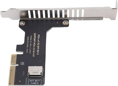 PCIe 4.0 X4 to Oculink Adapter, SFF 8612 to U.2 SSD in Kuwait