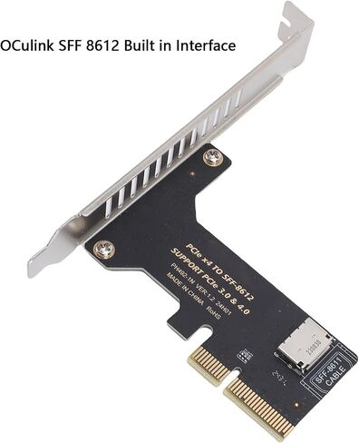 PCIe 4.0 X4 to Oculink Adapter, SFF 8612 to U.2 SSD in Kuwait