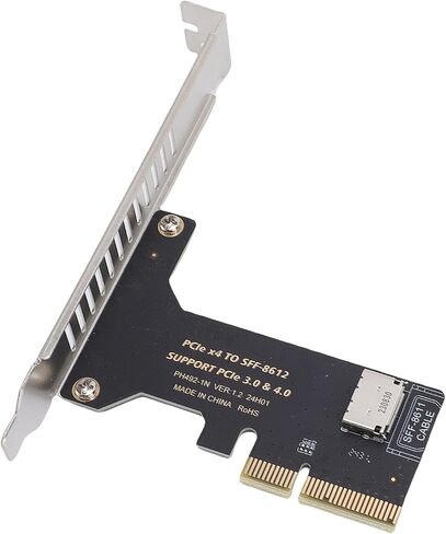 PCIe 4.0 X4 to Oculink Adapter, SFF 8612 to U.2 SSD in Kuwait