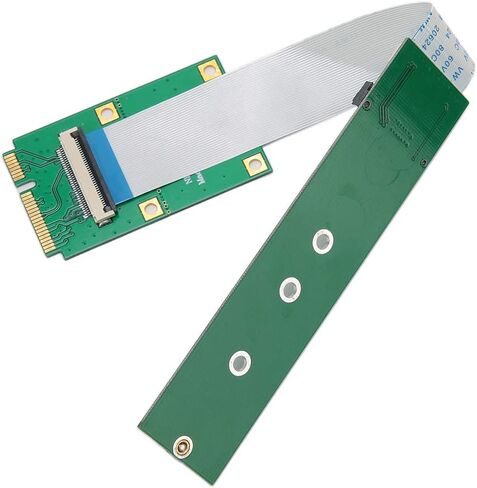 Mini PCIe to NVMe M.2 NGFF SSD Adapter Card, Supports in Kuwait