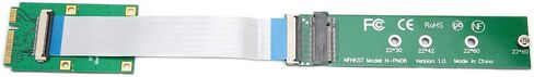Mini PCIe to NVMe M.2 NGFF SSD Adapter Card, Supports in Kuwait