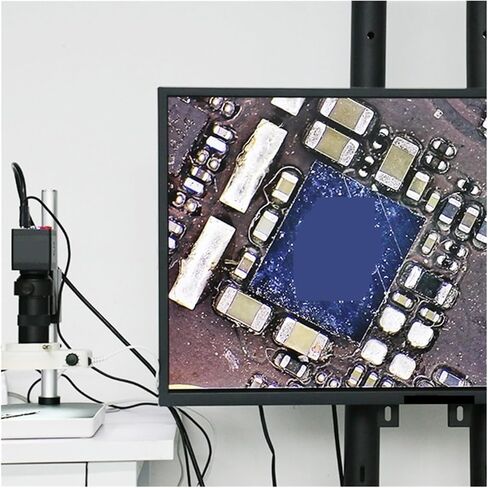 Microscope Camera, Industry Video Microscope Camera C Mount Lens 100-Multiples Adjustable Zoom in Kuwait