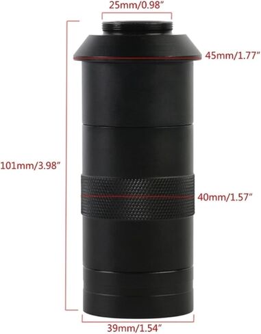 Microscope Camera, Industry Video Microscope Camera C Mount Lens 100-Multiples Adjustable Zoom in Kuwait