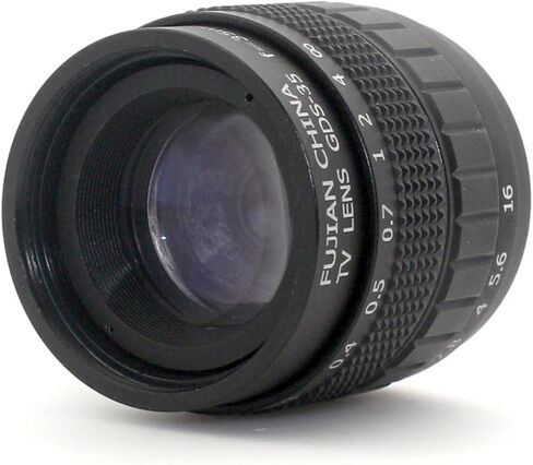 Microscope Camera, HD 35mm F/1.7 Industrial Vision Camera Lens Professional C Mount CCTV Material Metal Case in Kuwait