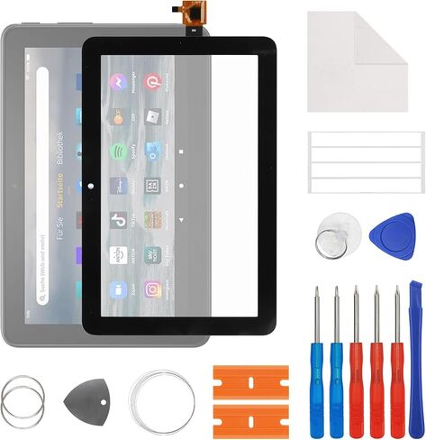 New Touch Screen Digitizer Replacement for Kindle Fire HD 7 12th Gen 2022 P8AT8Z with Free Repair Tools Kit.(No LCD Display) in Kuwait