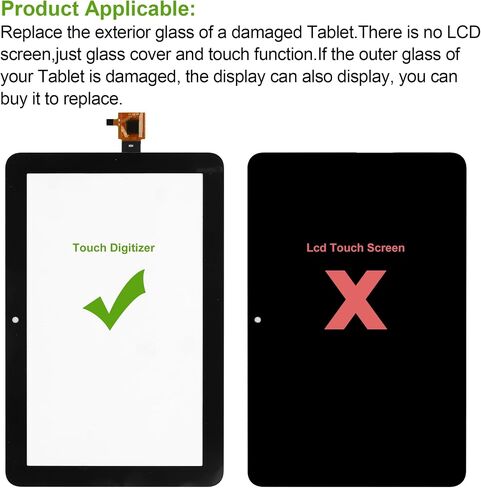 New Touch Screen Digitizer Replacement for Kindle Fire HD 7 12th Gen 2022 P8AT8Z with Free Repair Tools Kit.(No LCD Display) in Kuwait