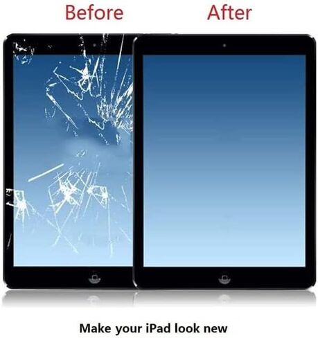 Touch Screen Digitizer Replacement for iPad 10th Generation 2022 10.9 Inch A2696 A2757 A2777 || iPad A16 (2025) 11 inch A3354 A3355, Front Glass Screen Repair Kit with Full Installation Tools in Kuwait