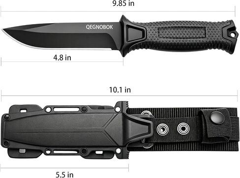 Fixed Blade Knife, 4.8" Tactical Knife Survival Knife Outdoor Hunting Knife in Kuwait