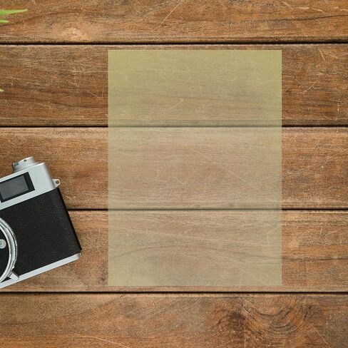 12pcs Yellow PVC Gel Sheets for Photography Lighting Filter Control in Kuwait