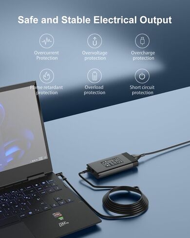 200W Adapter Compatible with HP Omen Gaming Laptop Victus ZBook in Kuwait
