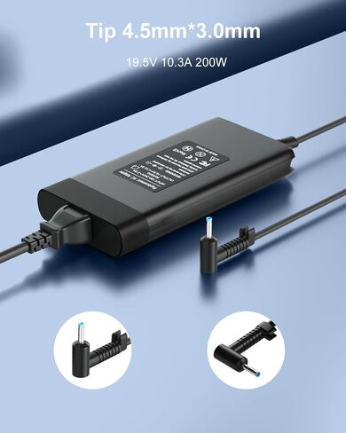 200W Adapter Compatible with HP Omen Gaming Laptop Victus ZBook in Kuwait
