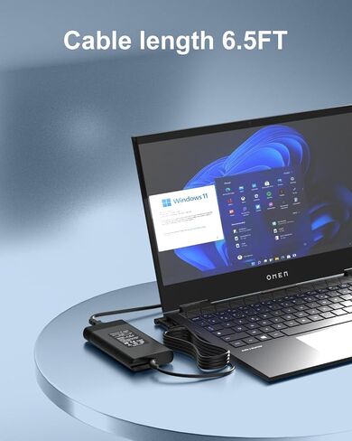 200W Adapter Compatible with HP Omen Gaming Laptop Victus ZBook in Kuwait