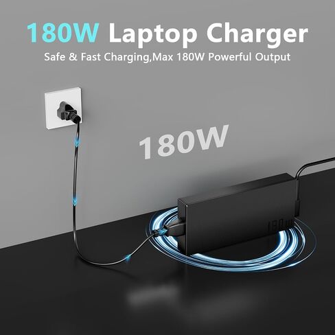 GKLSPL 20V 9A 180W Charger Compatible with ASUS ROG Zephyrus G14 V16 2024-2025 GA403 GA403U GA403UU GA403UI GA403UV GA403UU V16 V3607 GA403UV-G14.R94060 GA403UI-G14.R94070 ADP-180TB K Power Adapter in Kuwait