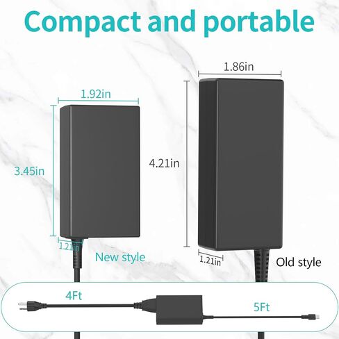 65W USB C L67440-001 Laptop Charger Compatible with HP EliteBook 830 840 G8 G9, Probook 440 450 G10, Envy x360 15 & Spectre x360, L65505-002 Type C Fast Charging Power Supply Adapter in Kuwait