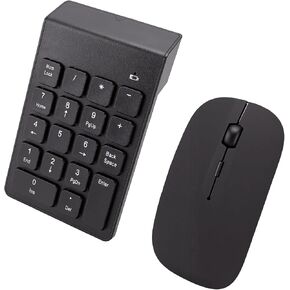 Bewinner Wireless Numeric Keypad Mouse Combo, 2.4G Shared USB in Kuwait