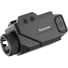 Gmconn 800 Lumen Pistol Light, Compact Adjustable Rail Mounted Flashlight Mini Weapon Light with Strobe Mode for Picatinny MIL-STD-1913, Glock (800 Lumen) in Saudi Arabia