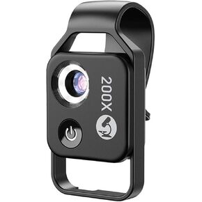 200X Portable for microscope Lens for Mobile Phone with HD Magnification in Kuwait