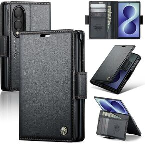Wallet Case for Samsung Galaxy Z Fold 8 with 3 Card Holder, Purple in Kuwait