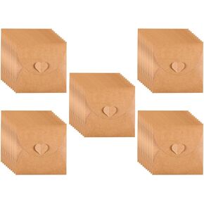 Balacoo CD DVD Sleeves Envelopes with Heart Button Kraft Paper 50pcs Prevent Scratching and Organize Cds and DVDs for Home Storage in Kuwait