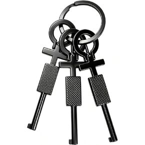 Universal Tactical Handcuff Keys, Standard Issue Law Enforcement, 3 Pack with Key Ring in Saudi Arabia