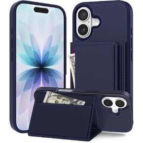 Magsafe for iPhone 17 Case with Wallet and Card Holder, RFID Blocking in Kuwait