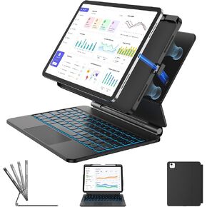 TSQQST Keyboard Case for iPad Pro 11 Inch (M5/M4, 2025/2024) in Saudi Arabia