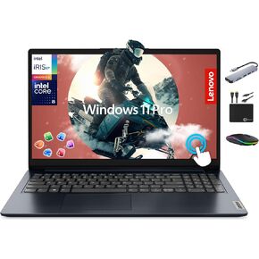 Lenovo IdeaPad Laptop Computer 2025, 15.6" FHD Touchscreen, 10-Core Intel i5, Intel Iris Xe Graphics, 16GB RAM, 1TB Storage (512GB SSD + 500GB Ext), MarxsolAccessory, Win 11 Pro, Lifetime Office 2024 in Kuwait