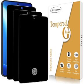 3 Pack Screen Protector for Samsung Galaxy S20 FE 5G 6.5 inch Tempered Glass Film, Support Frigerprint Reader, Anti Scratch, Ultra Resistant, HD Clear, Bubble Free, Easy Installation in Kuwait