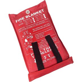 ISOP Fire Blanket Large 70 * 78 Inches – Fibreglass Fire Retardant Blanket in Saudi Arabia