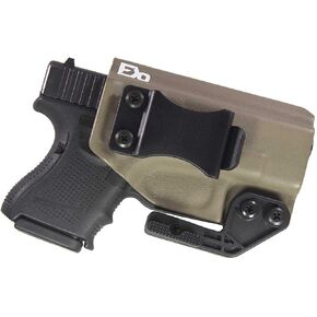 Fierce Defender IWB Kydex Holster Compatible with Glock 26 27 -Paladin Series- Made in USA- in Saudi Arabia