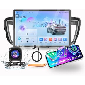 for Honda Accord 2013-2017 CarPlay Android Auto Navigation Stereo GPS Radio 13.1" QLED Touchscreen Headunit Tablet Pad Media Player Octa Core 4G+64G in Kuwait