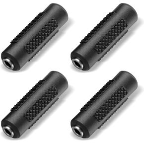 3.5mm Female to Female 3.5mm Coupler Connector, Stereo Audio Adapter (4-Pack) in Kuwait