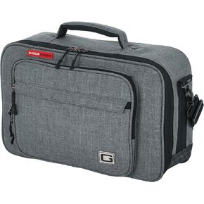 حقيبة Gator Cases Transit Series Deluxe للمعدات والملحقات، 24 بوصة × 12 بوصة - رمادي (GT-2412-GRY) in Kuwait