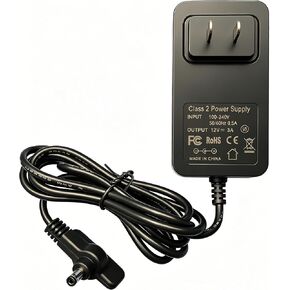 12V Replacement Charger with 6.6FT Cord Compatible with Shark FlexBreeze FA222 FA302 FA300 FA200 FA225 FA201 FA222WH FA302WH Outdoor Mist Portable Fan AC/DC Power Adapter in Kuwait